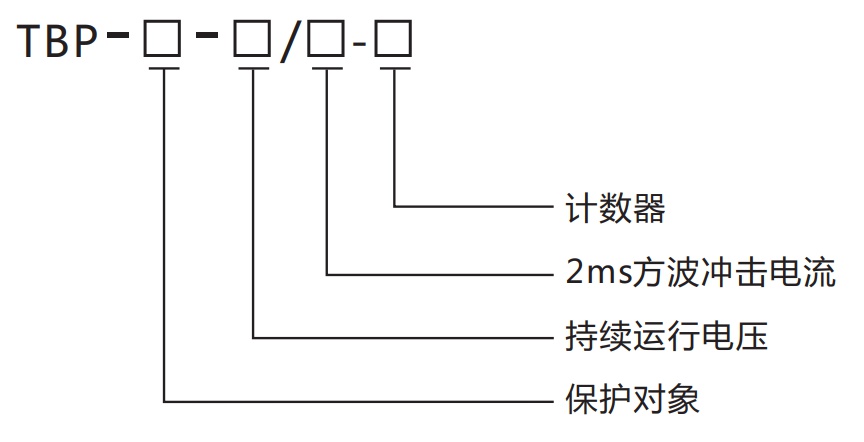 TBP-C-6/280W2過電壓保護器