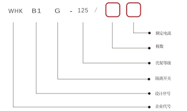 WHKB1G-125微斷型隔離開關(guān)