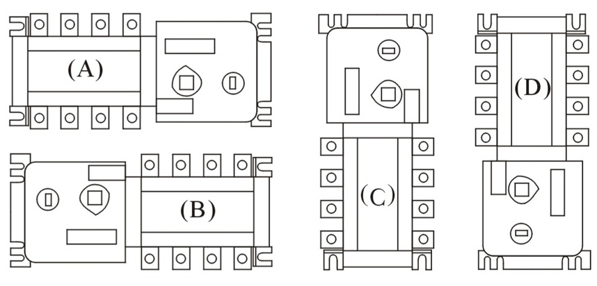 JHQ3-250/125/4P雙電源自動轉換開關