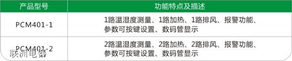PCM403-1智能溫濕度控制器